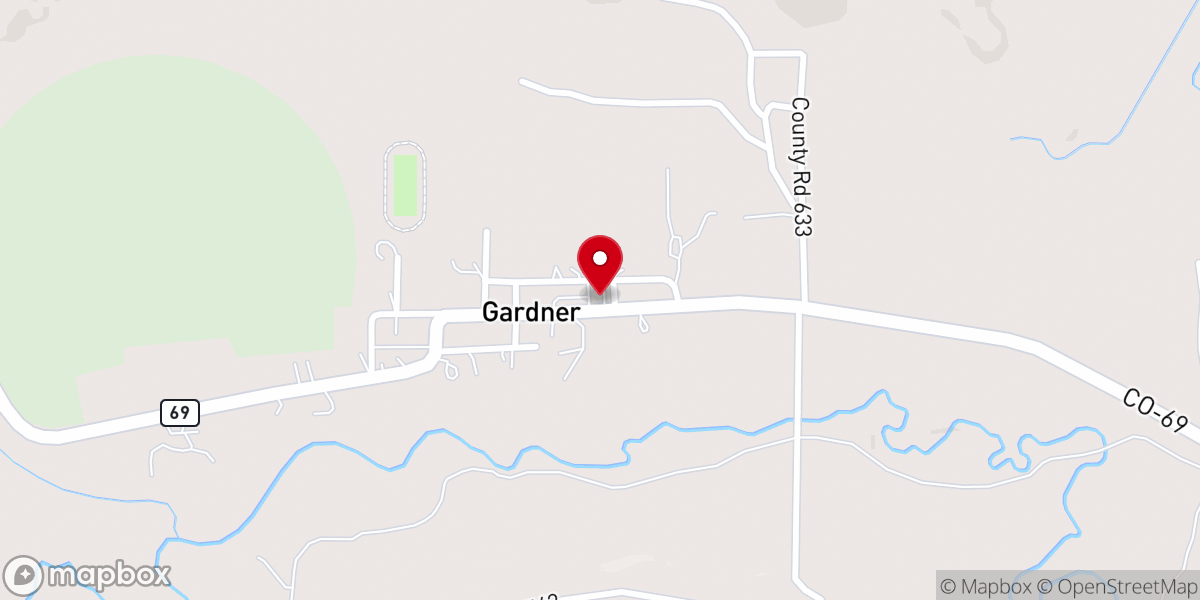 Map showing location of Sacred Heart Catholic Church