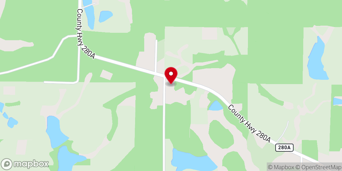 Map showing location of Indian Creek Church