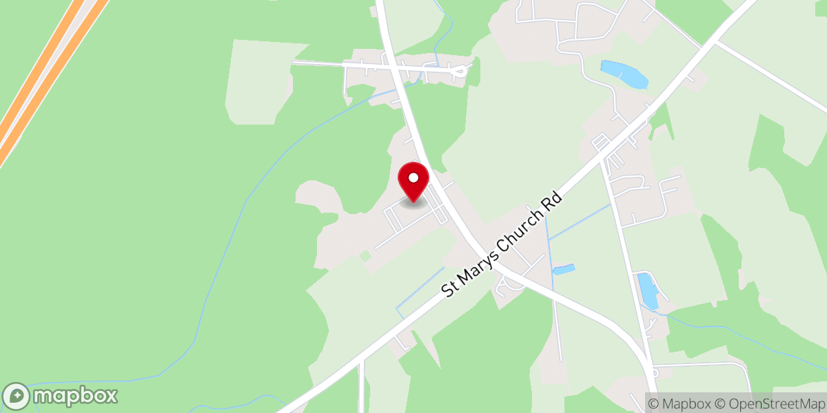 Map showing location of Church of God Conference Center