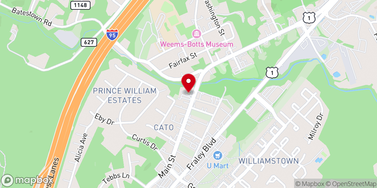 Map showing location of Greater Spirit Ministries Inc
