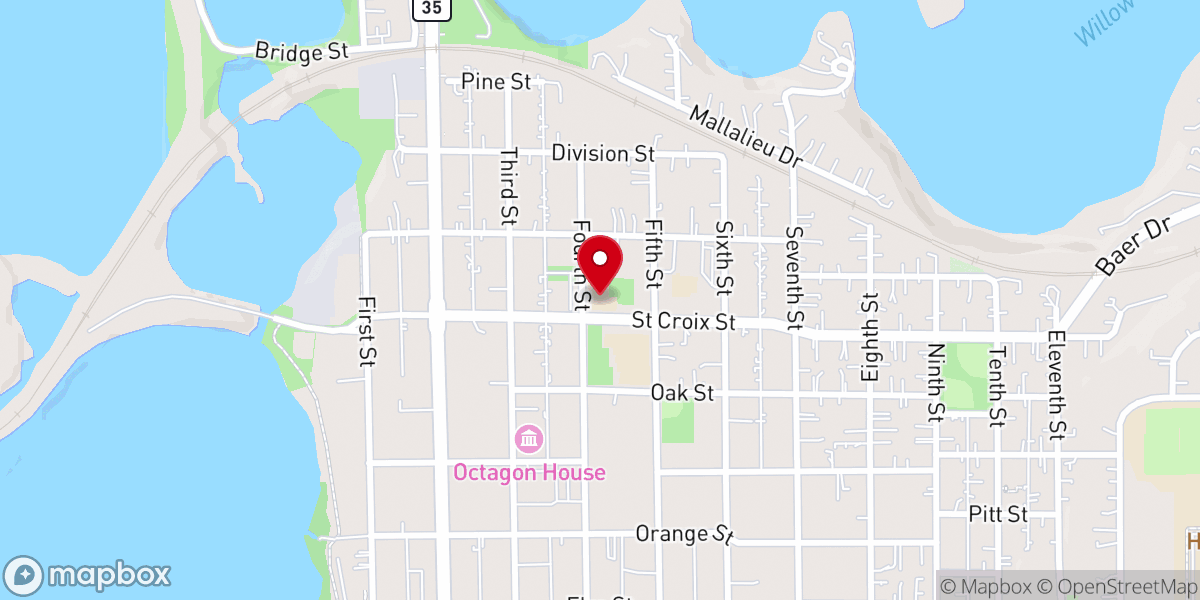 Map showing location of HILLCITY CHURCH