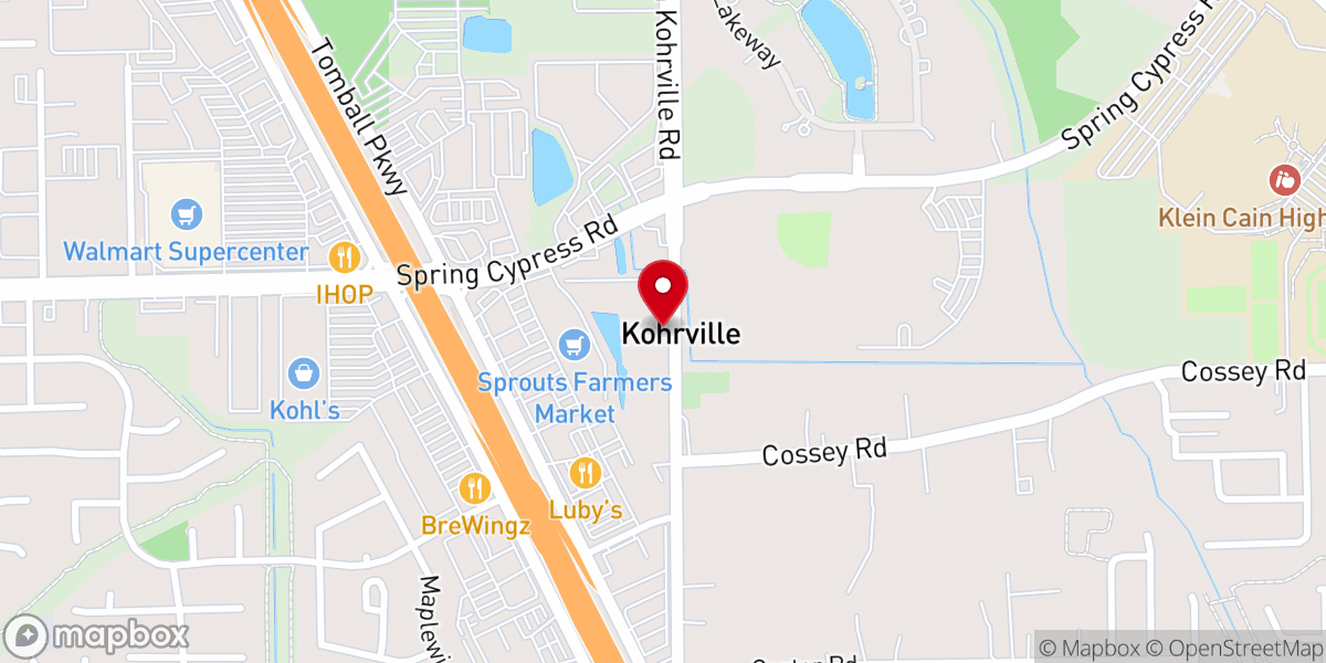 Map showing location of Pilgrim Branch Missionary Baptist Church