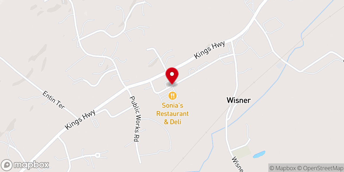 Map showing location of Valley Bible Church