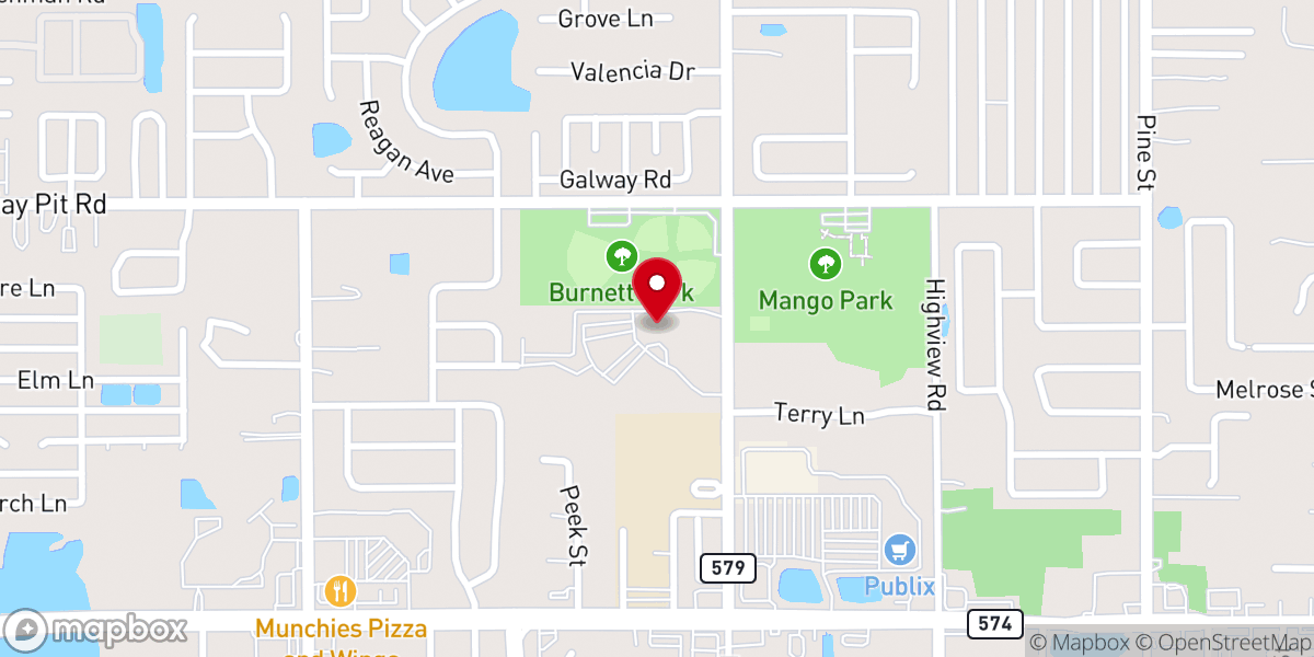 Map showing location of Saint Francis Of Assisi, Diocese Of Saint Petersburg - Food Pantry