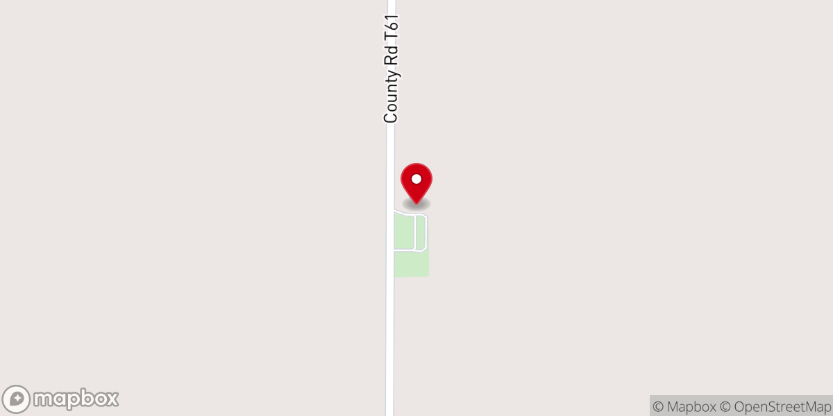 Map showing location of Fairview Church of the Brethren