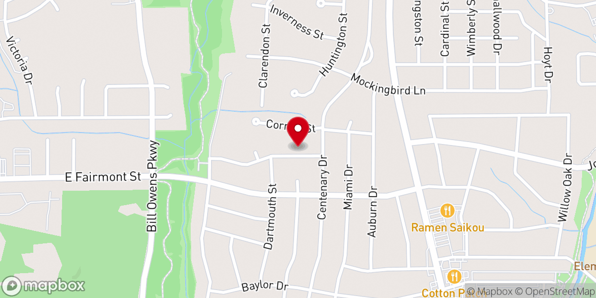 Map showing location of Encourager of Souls Inc
