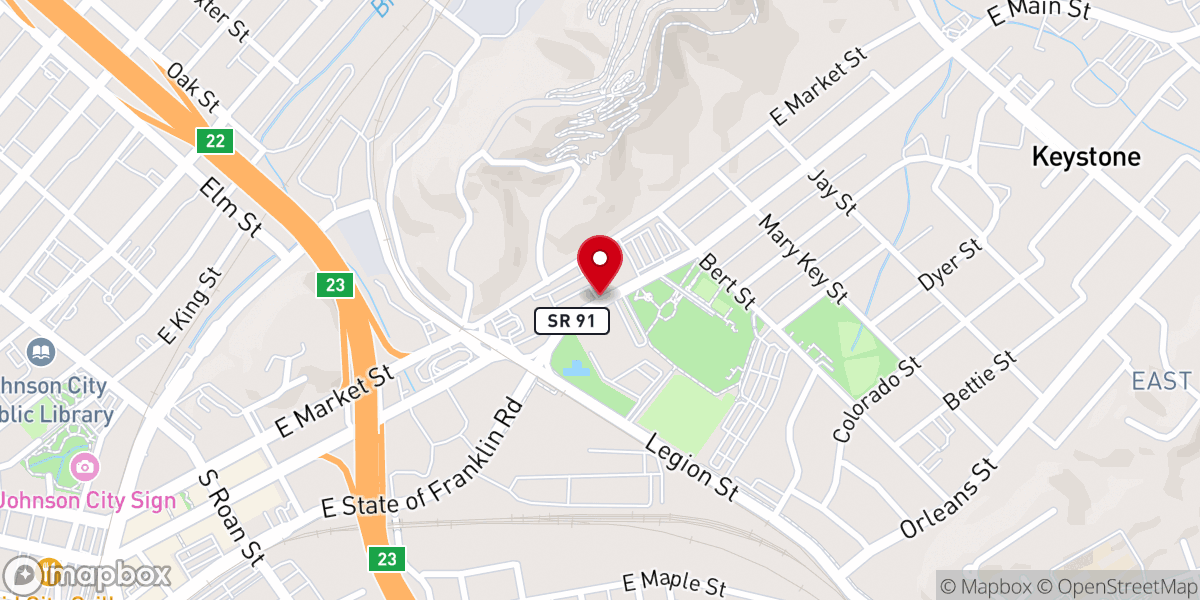 Map showing location of United Emmaus Community Inc