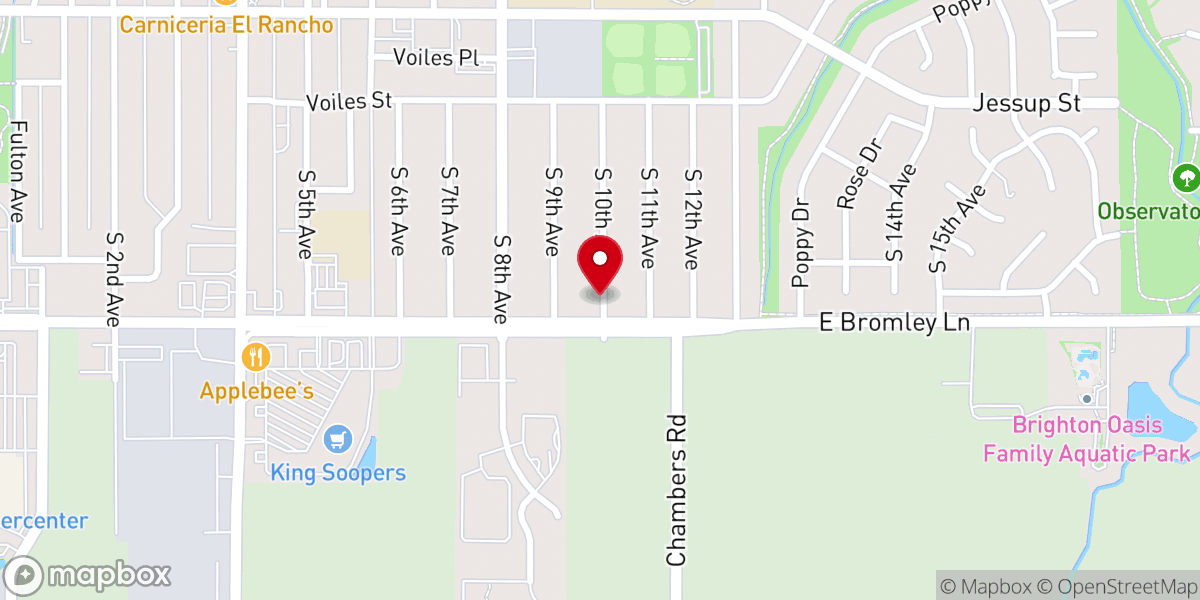 Map showing location of Secret Garden Floral