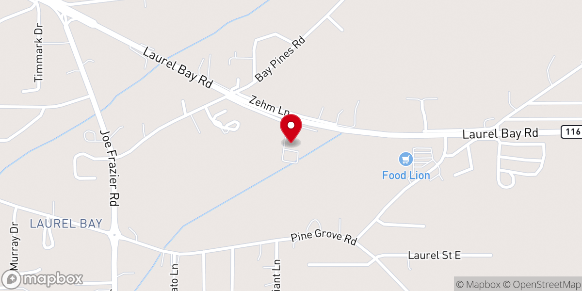 Map showing location of Life House Church