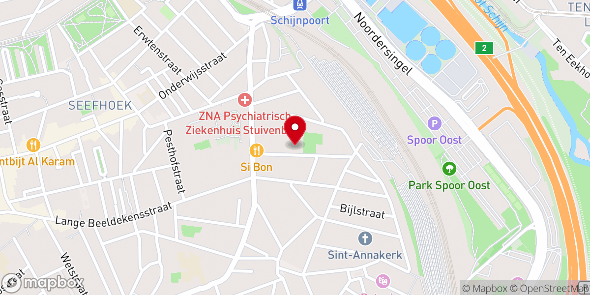 Map showing location of Klooster En Kapel Van De Zusters Franciscanessen