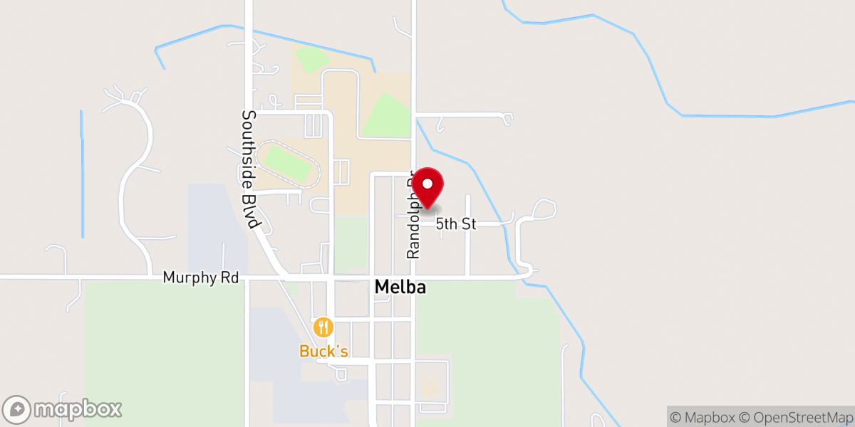 Map showing location of St. Joseph