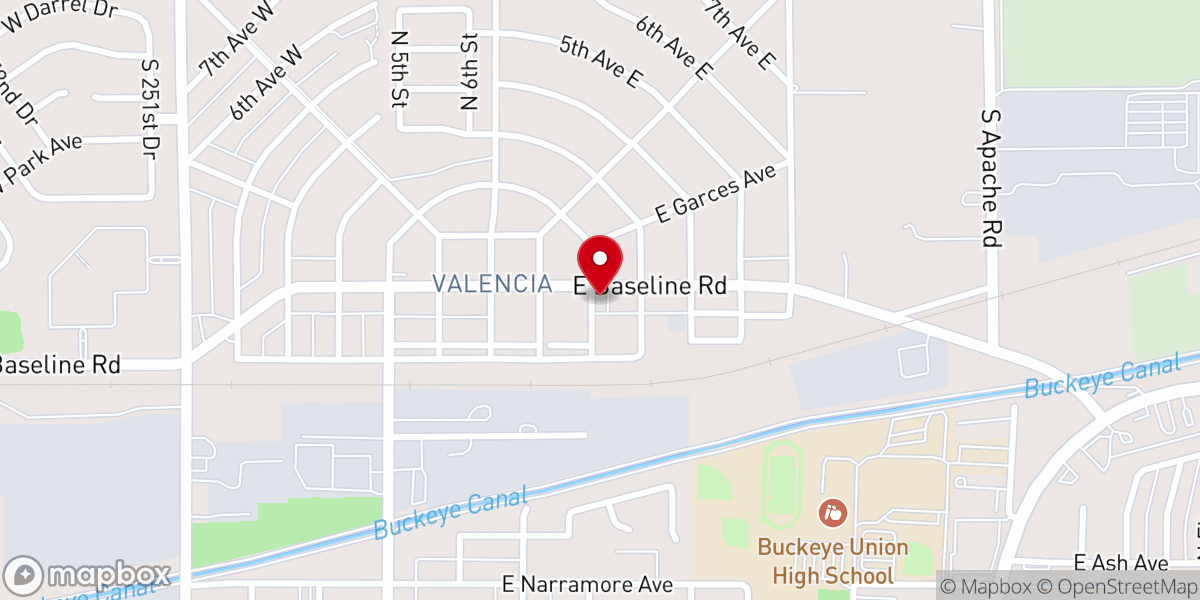 Map showing location of True Holiness Ministry