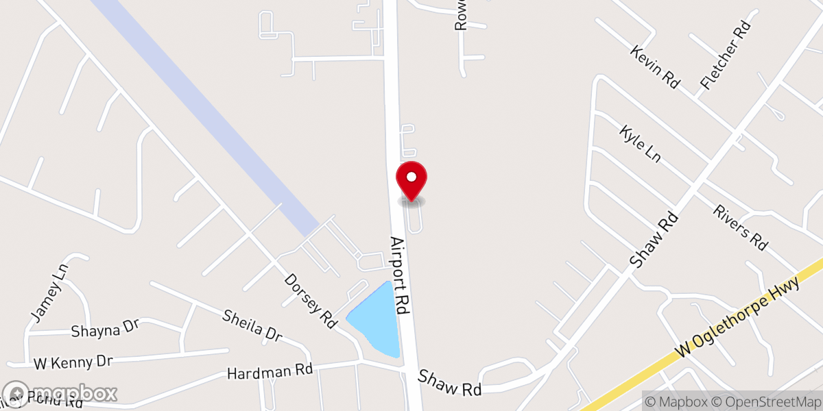 Map showing location of Grace and Mercy Temple Ministry Inc