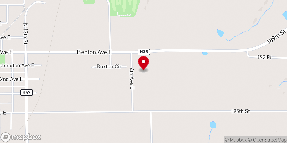 Map showing location of Brad Gray Ministries Inc