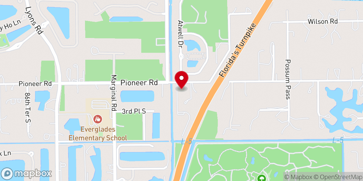 Map showing location of Oasis Church International