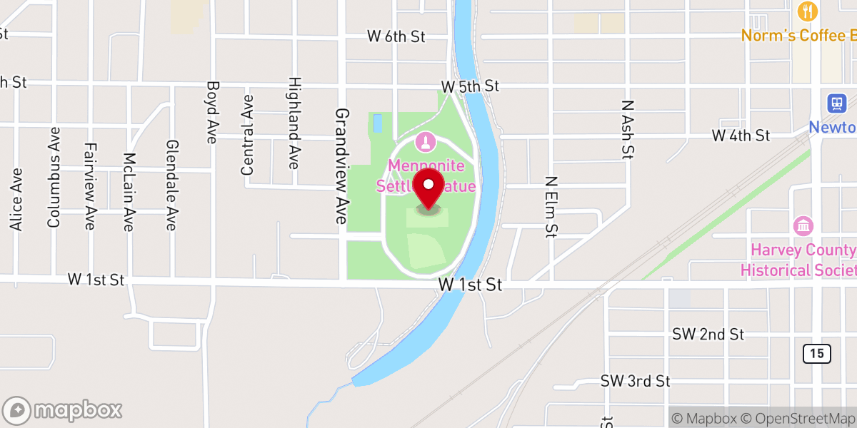 Map showing location of Athletic Park