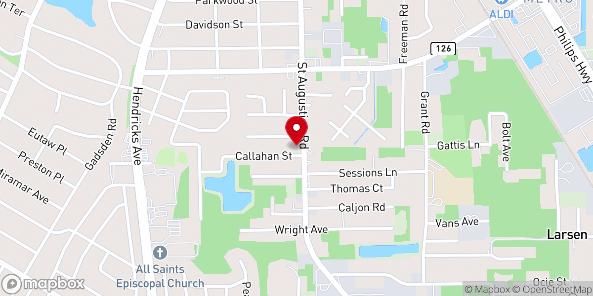 Map showing location of Renewed Life Ministries