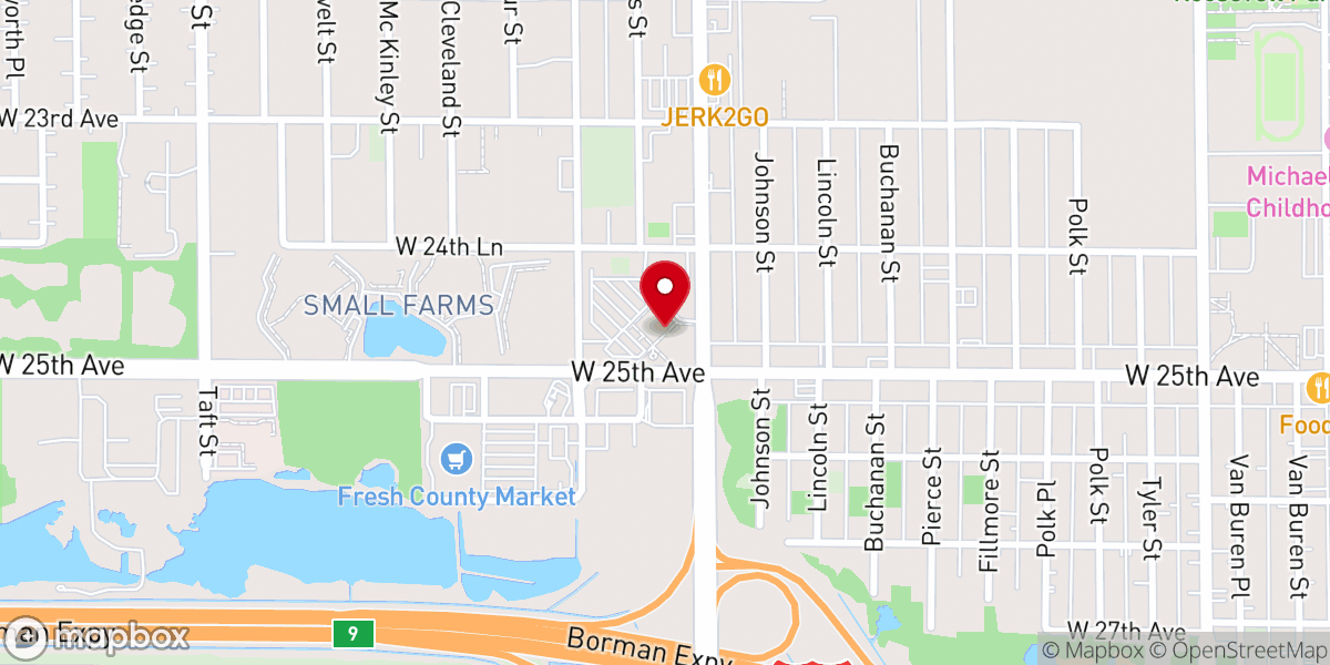 Map showing location of St Timothy unity Church
