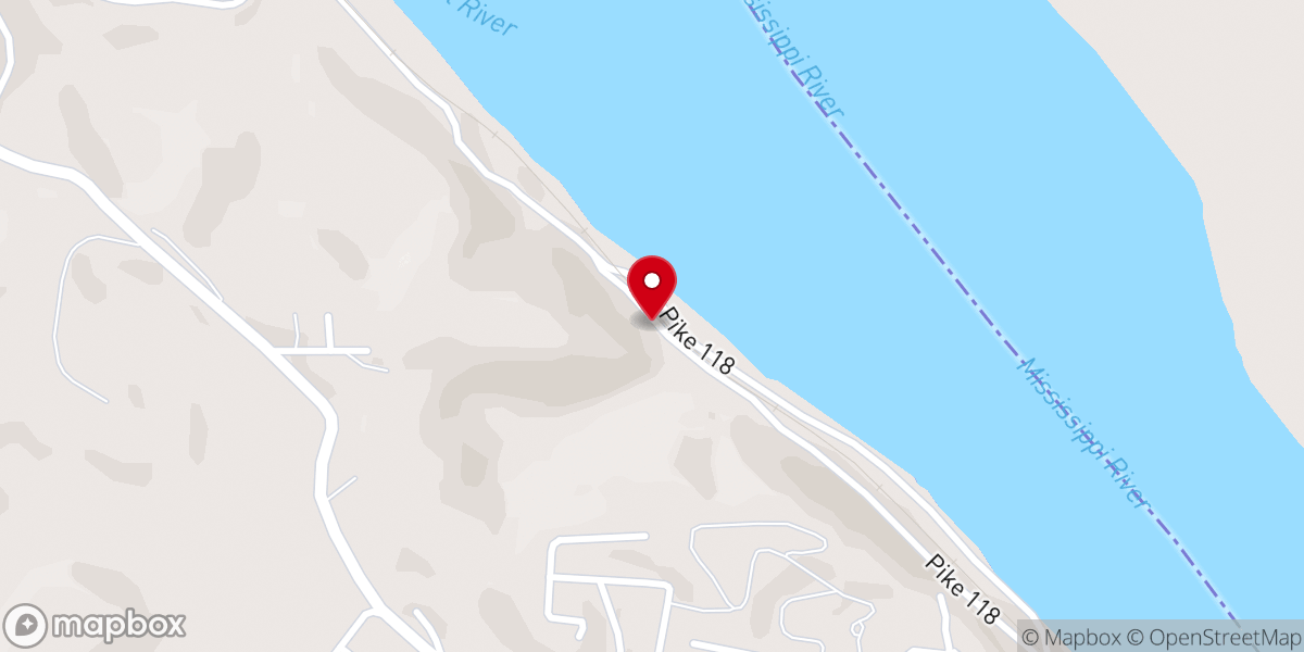 Map showing location of River Road Church