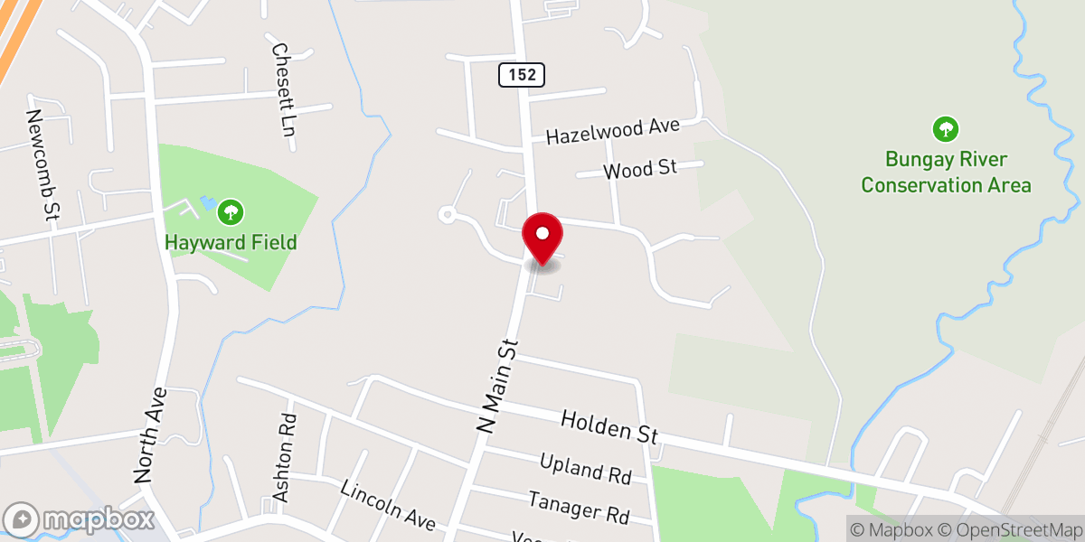 Map showing location of Murray Unitarian Universalist Church