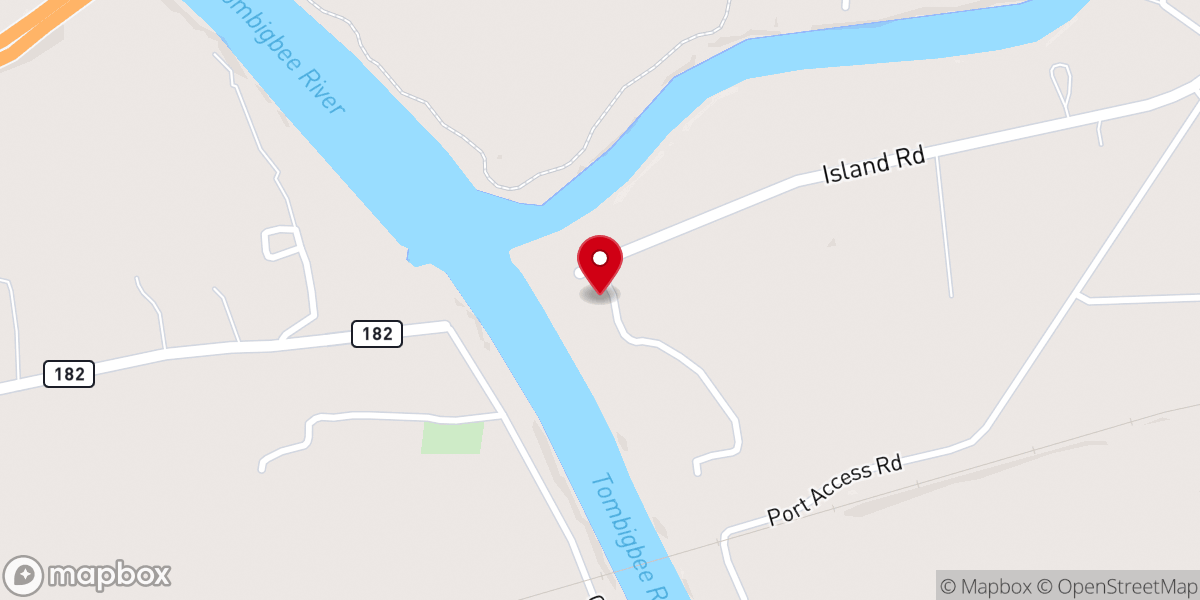 Map showing location of St Matthews Missionary Baptist
