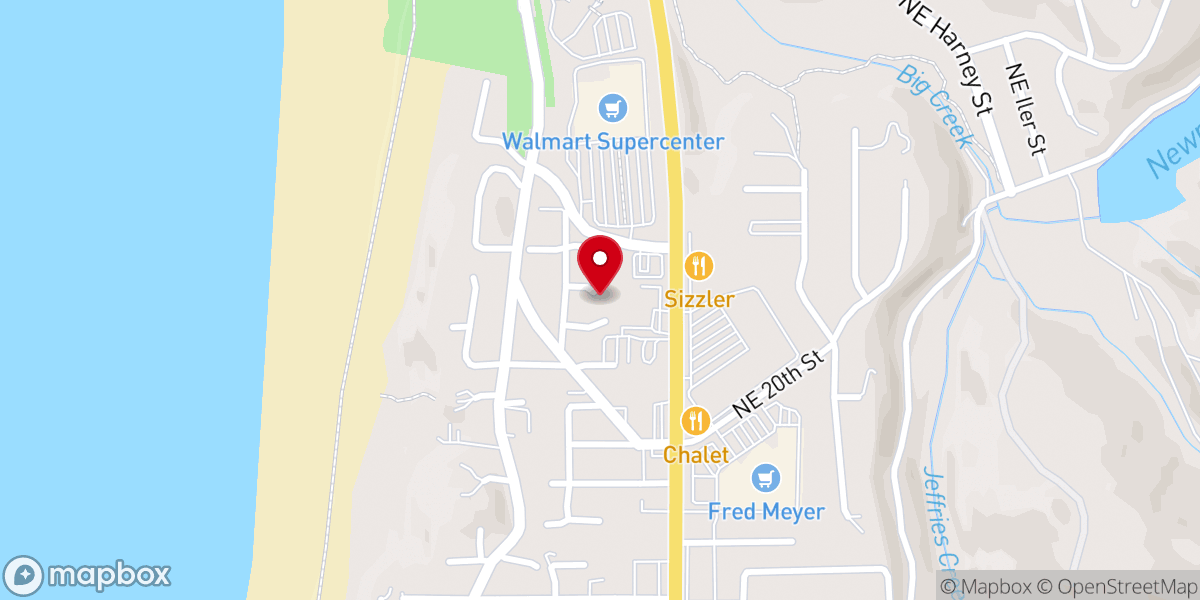 Map showing location of Lighthouse United Pentecostal