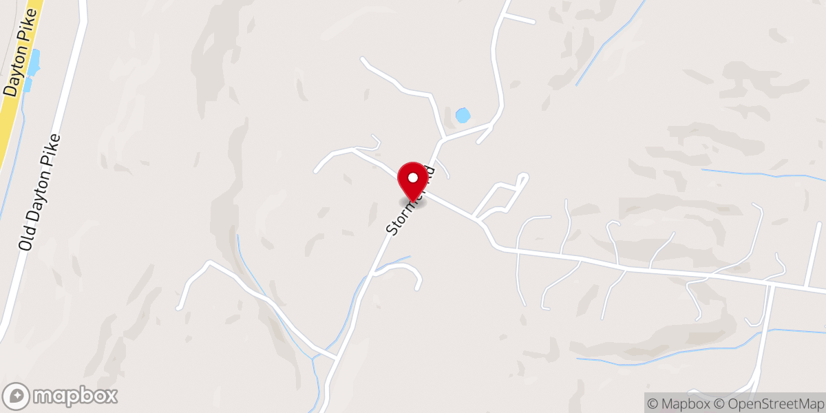 Map showing location of Mayflower Church