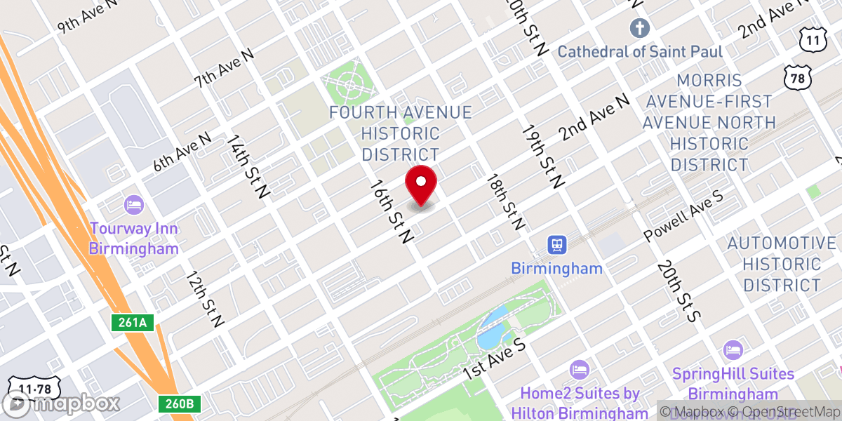 Map showing location of Resolute Arrow Ministries