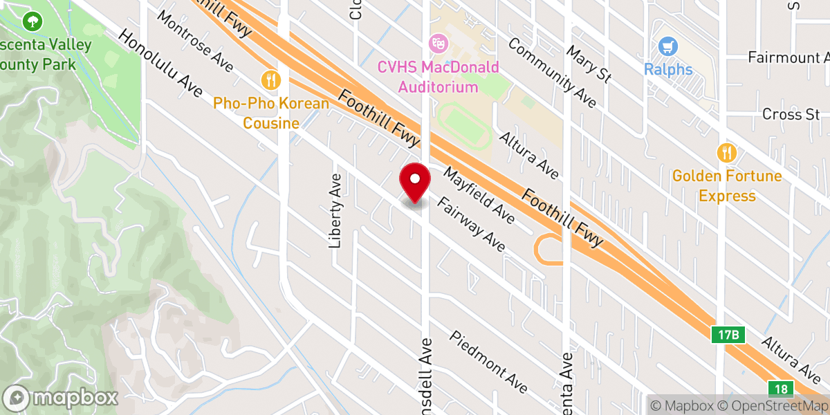 Map showing location of Dream Mission Church