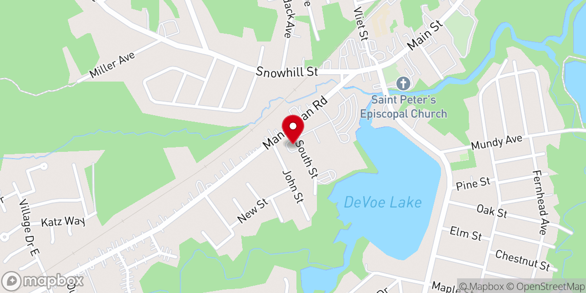 Map showing location of Church of the Immaculate Conception
