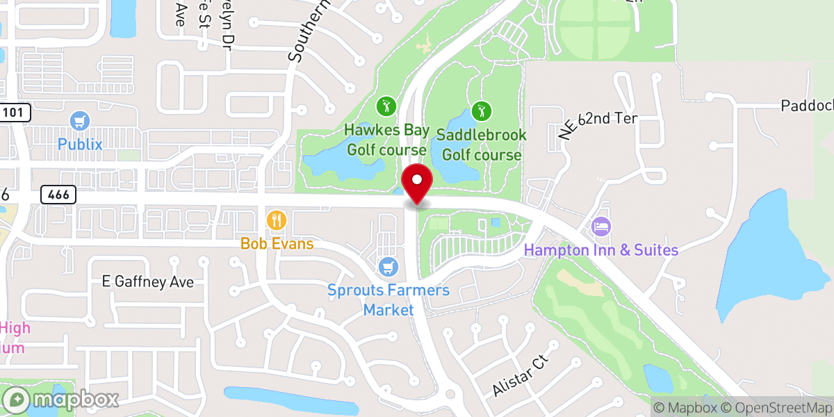 Map showing location of St. Andrews ChurchChurch