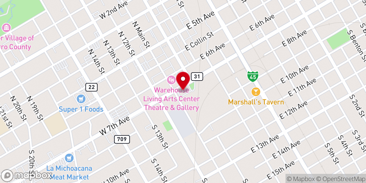 Map showing location of Open the Blind Eyes True Holiness Ministries