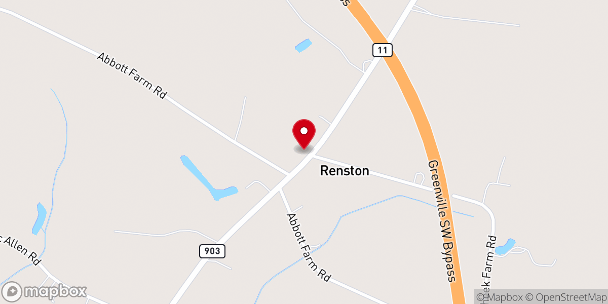 Map showing location of Iglesia Cristiana Rios de Agua Viva