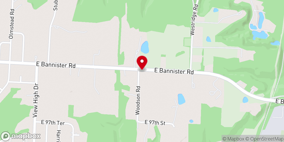 Map showing location of Spruce Hill Bible Chapel