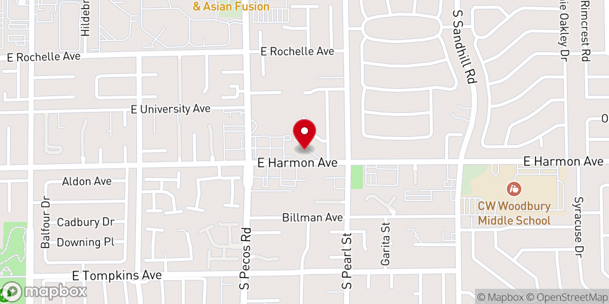 Map showing location of Calvary Chapel of Sonrise