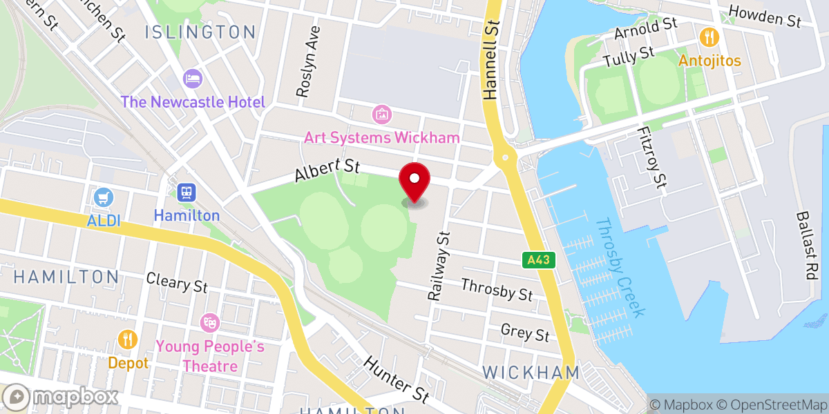 Map showing location of Goodlife Church