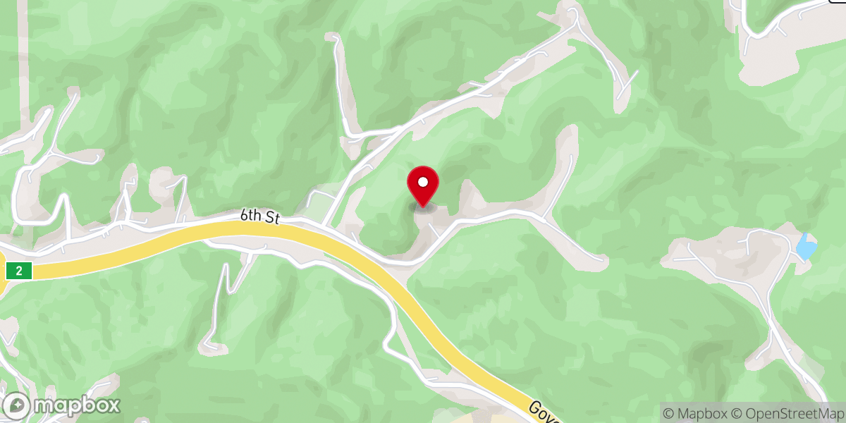 Map showing location of Risen Church