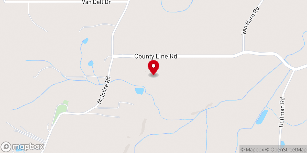 Map showing location of Cowboy Church Of Lafayette