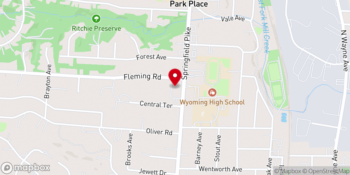 Map showing location of Friendship United Methodist Church