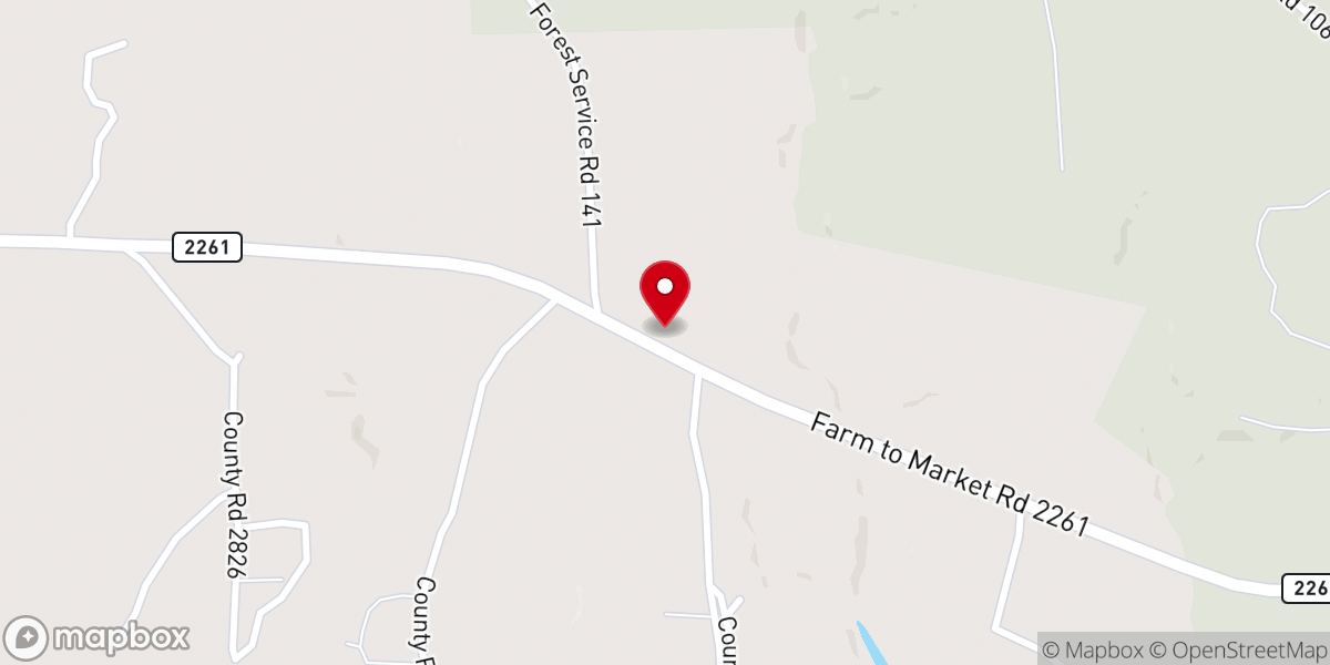 Map showing location of East Hamilton Church