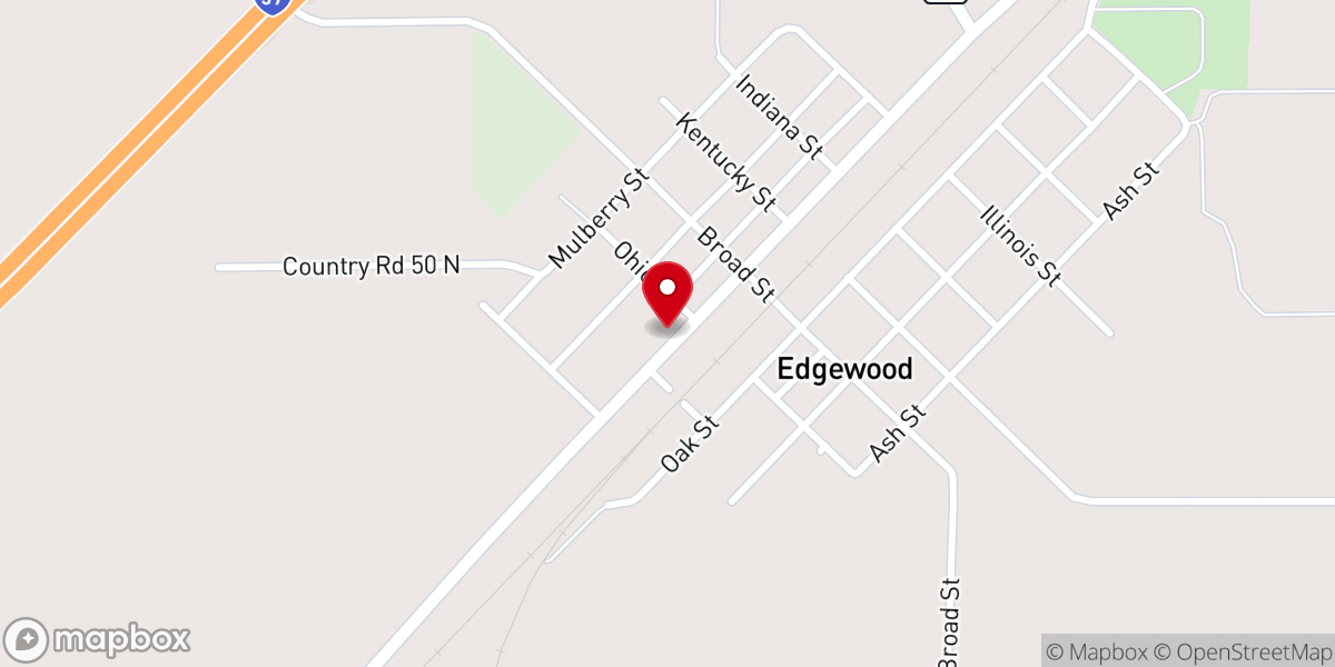 Map showing location of Full Gospel Church Of Edgewood