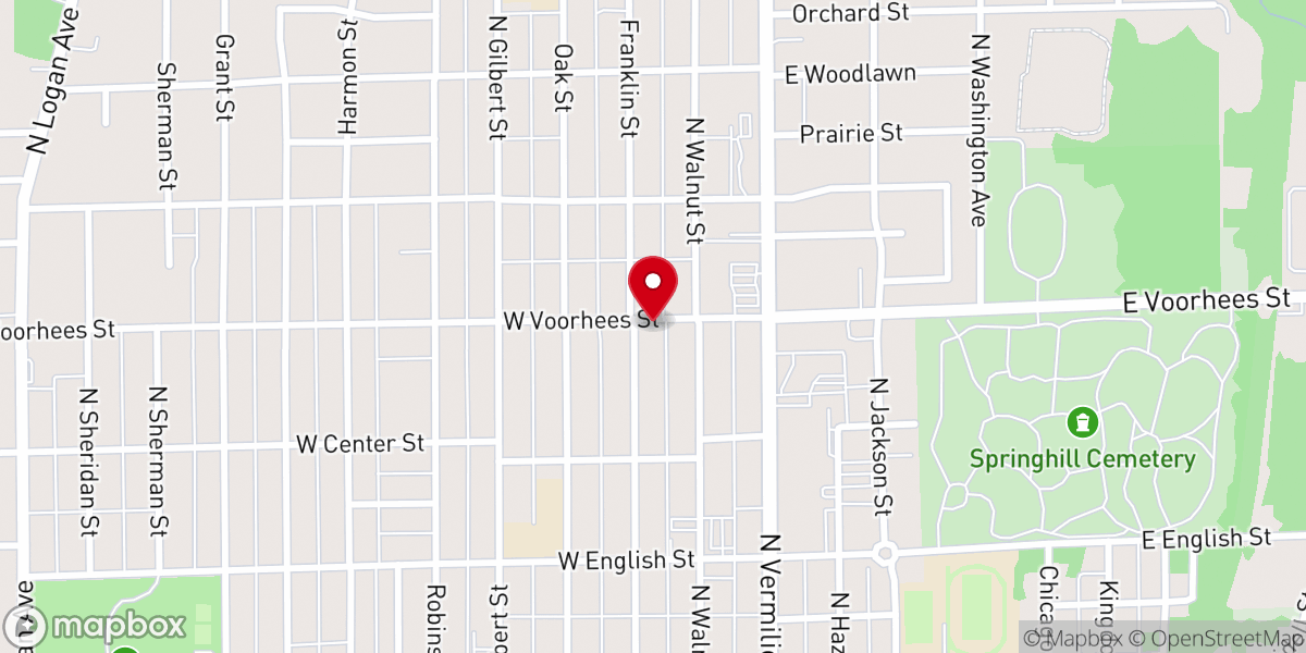 Map showing location of Saint Paul's Motsett Center