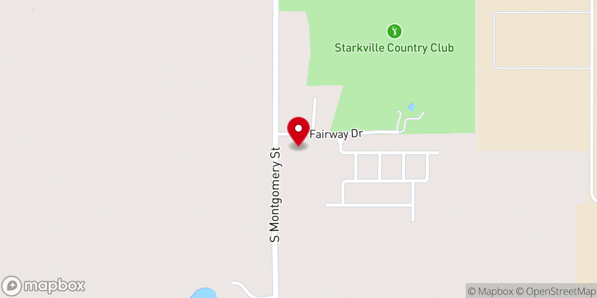 Map showing location of Faith Baptist Church