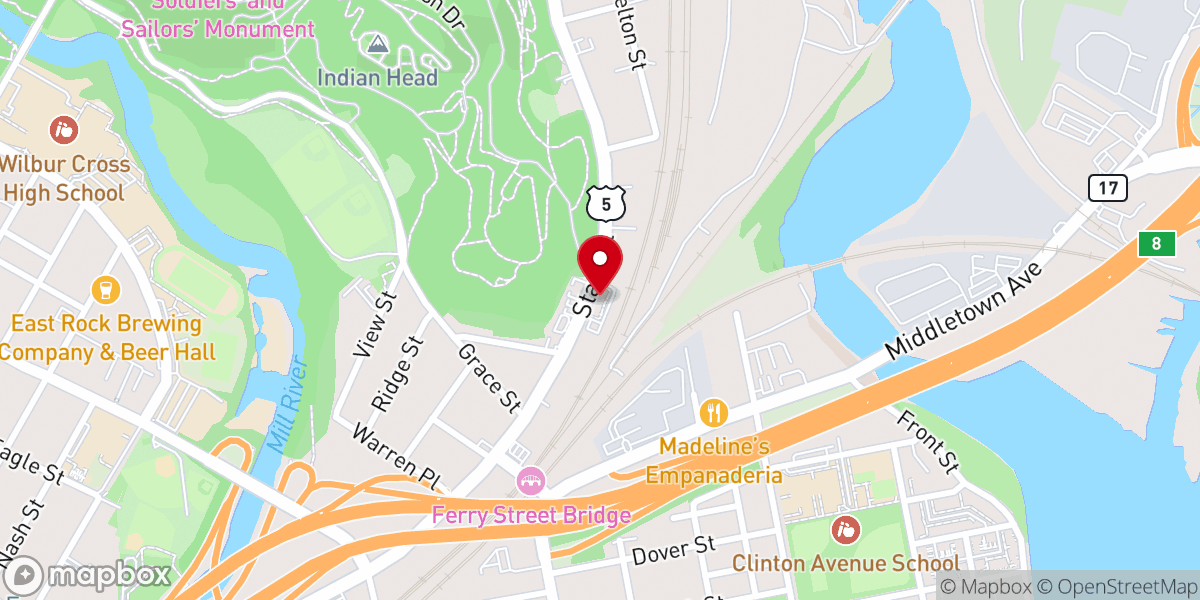 Map showing location of Life Changing Outreach Ministry