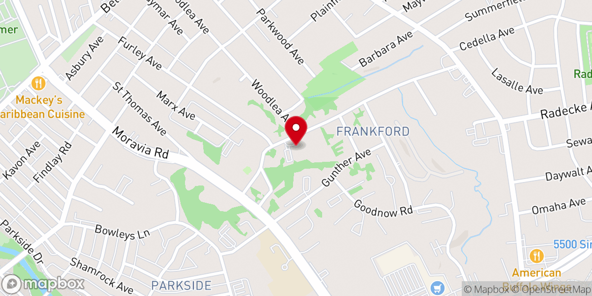 Map showing location of I Am the Vine and Ye Are the Branches Church of God Inc