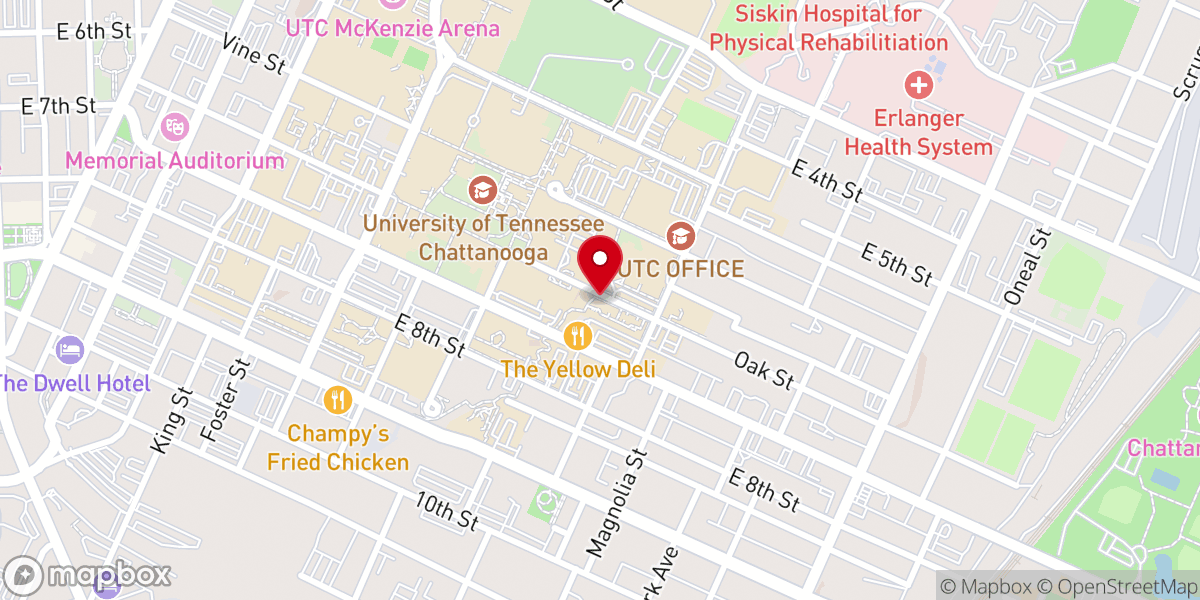 Map showing location of Bethlehem Wiley United Methodist Church