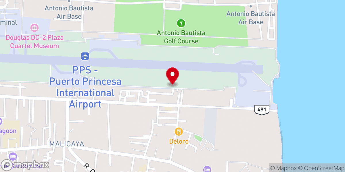 Map showing location of New Life Fundamental Baptist Church-Pardeco