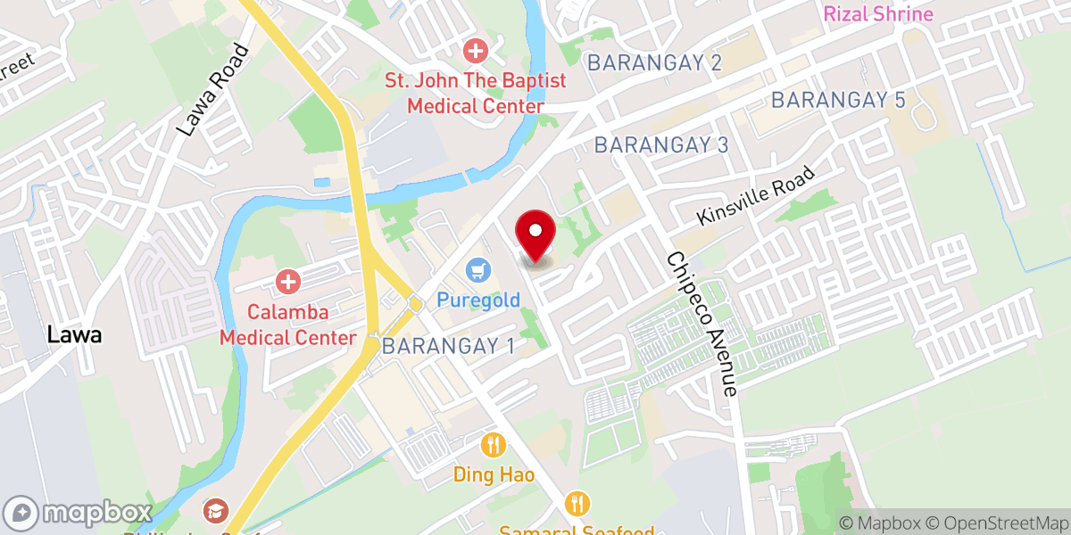 Map showing location of PMCC 4th Watch