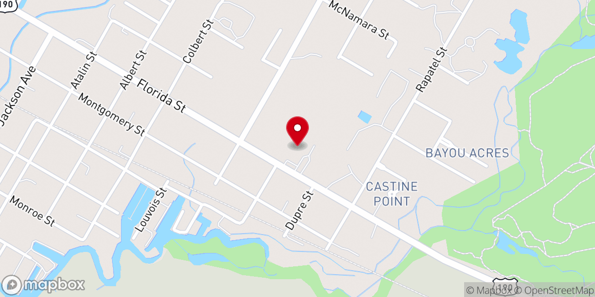 Map showing location of Children's Museum of St. Tammany