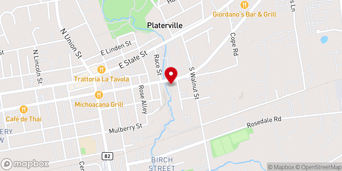 Map showing location of Kennett Square Hispanic Seventh-day Adventist Church